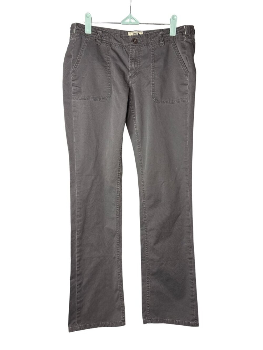The North Face Womens Straight Leg Pants Size 8 Grey